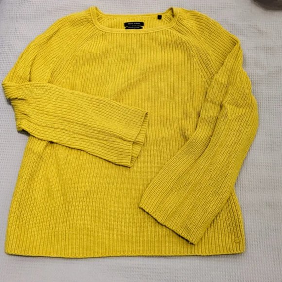 Yellow sweater Marc O'Polo - 100% cotton - Picture 5 of 6
